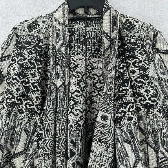 Sfera Knitted Jarga Cardigan Bohemian Sweater Waterfall Boho GORGEOUS!! MED Tall - Picture 3 of 15